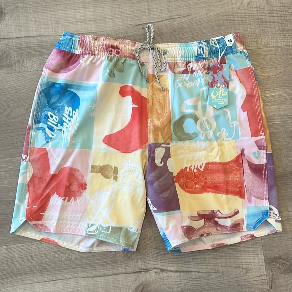 VISSLA TC MUD FLAPPERS 16.5" ECOLASTIC BOARDSHORT